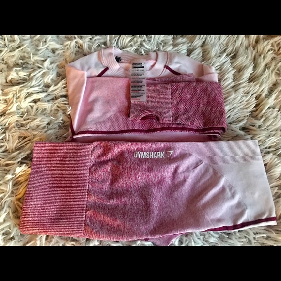 Gymshark Pants - Set chalk/pink
